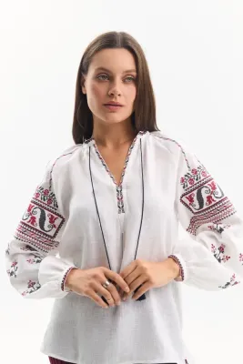 Сорочка жіноча Запоріжжя біла