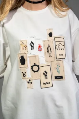 Футболка "Архівні сенси" біла (бавовна 95%, еластан 5%)