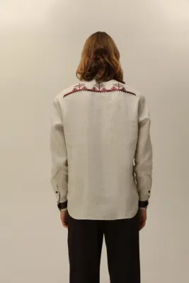 Сорочка чоловіча Волинь натуральна