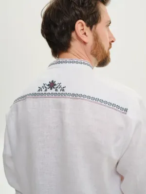 Сорочка чоловіча Кропивничина біла