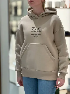 Худі ZAG бежеве