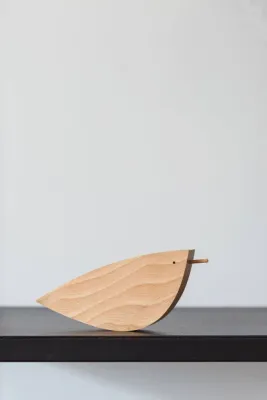 Дерев'яна фігурка пташка (більша)