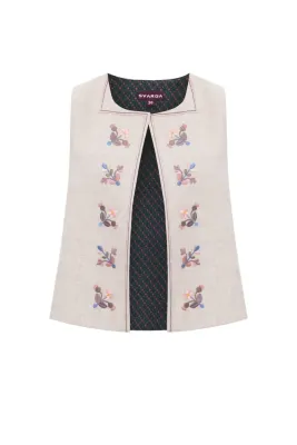 Жилетка Яворівщина сіра