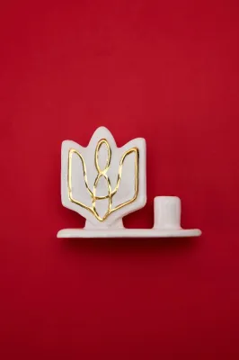 «Набір свічник Тризуб» 