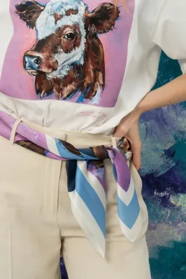 Хустина шовк "Неня" 65*65 см