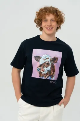 Футболка "Неня" синій 