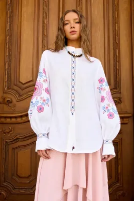 Блузка жіноча Чари біла