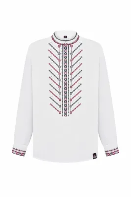 Сорочка чоловіча Луганщина (Сватівщина) біла