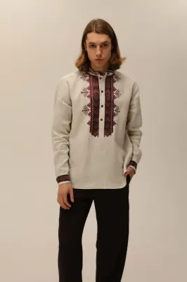 Сорочка чоловіча Волинь натуральна