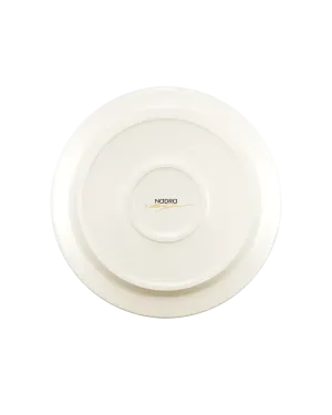 Тарілка "Як Мілена коня осідлала" (біла)