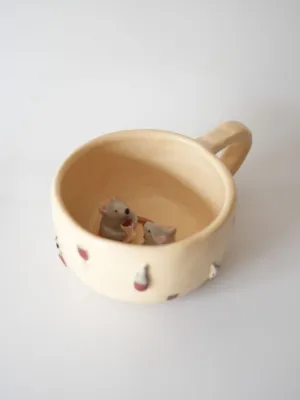 Горнятко "Щурики-подруги з вином"