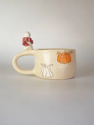 Горнятко "Гусочка в шарфику"