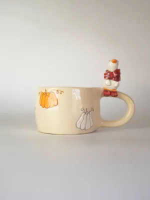 Горнятко "Гусочка в шарфику"