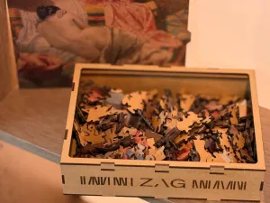 Дерев'яний фігурний пазл "Одаліска. Тарас Шевченко" 300 ел.