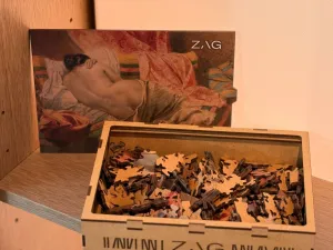 Дерев'яний фігурний пазл "Одаліска. Тарас Шевченко" 300 ел.