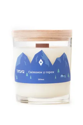 Свічка "Світанок у горах" 250 мл