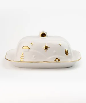 Свічник Ранок-вечір з позолотою