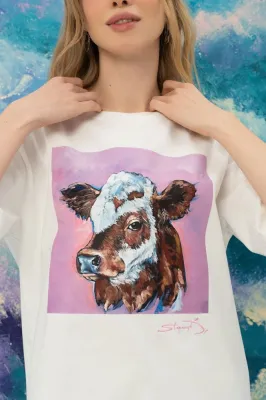 Футболка "Неня" молочний