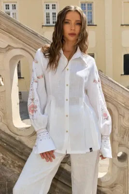 Блузка жіноча Жужуля біла