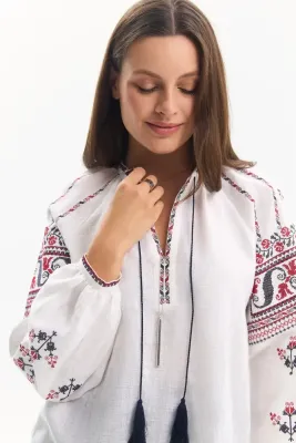 Сорочка жіноча Запоріжжя біла