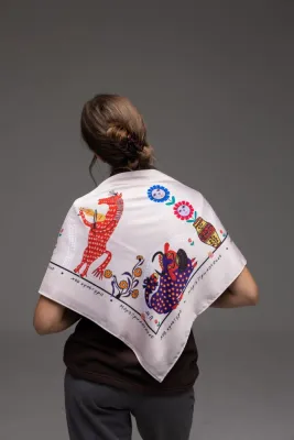 Хустка "Історія М.Примаченко" S