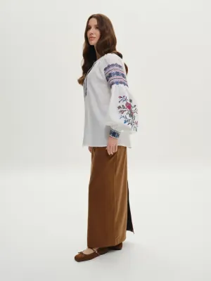 Блузка жіноча Кропивничина біла