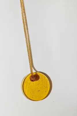 Підвіс малий рівний. Колір: Жовтий