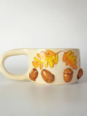 Горнятко "Коргі в жолудях"