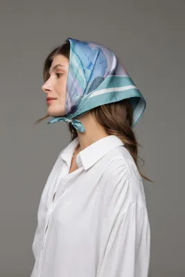 Хустка "Рожевий вечір" S